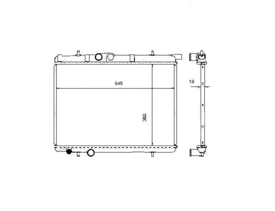 Radiateur 2,0L / 1,9L / 1,6L / 1,4L / 1,1L PEUGEOT 206  Pour modèles 1,1L X-Line, XN, XR, XS, XT,Enfant Terrible, X, XA - 1,4L XL, X-Line, XS, XT,XR, CNG, BiFuel, HDi - 1,6L GLX, GT, LX, S, XS, XT,Si, BiFuel - 1,9L LD, LXD, XND, XRD, XSD, XTD - 2,0L Grand pour PEUGEOT 206 Radiateur 2,0L / 1,9L / 1,6L / 1,4L / 1,1L PEUGEOT 206  Pour modèles 1,1L X-Line, XN, XR, XS, XT,Enfant Terrible, X, XA - 1,4L XL, X-Line, XS, XT,XR, CNG, BiFuel, HDi - 1,6L GLX, GT, LX, S, XS, XT,Si, BiFuel - 1,9L LD, LXD, XND, XRD, XSD, XTD - 2,0L Grand pour PEUGEOT 206