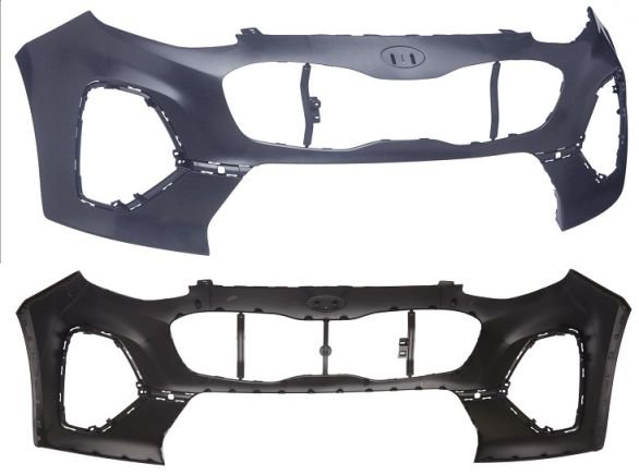 Accéder à la pièce Pare-chocs avant à peindre