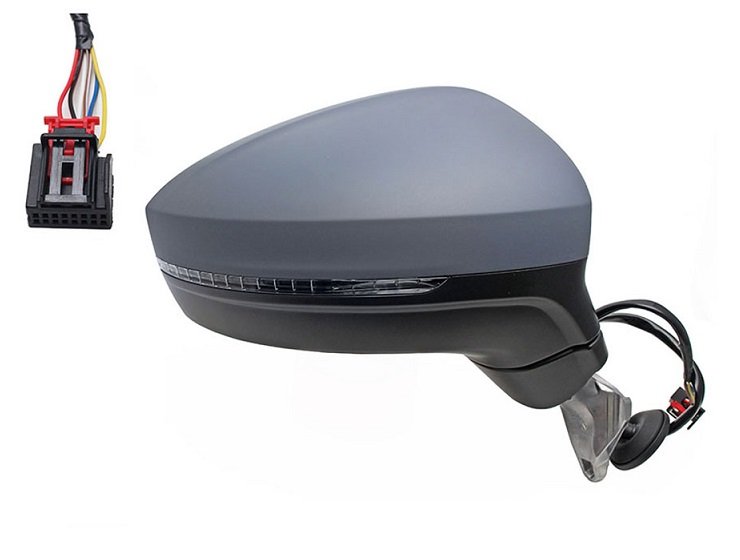 Rétroviseur droit électrique, chauffant à peindre + clignotant VOLKSWAGEN TIGUAN  pour VOLKSWAGEN TIGUAN Rétroviseur droit électrique, chauffant à peindre + clignotant VOLKSWAGEN TIGUAN  pour VOLKSWAGEN TIGUAN