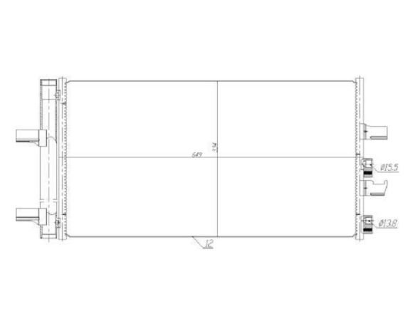 Accéder à la pièce Condenseur de climatisation 1.5L