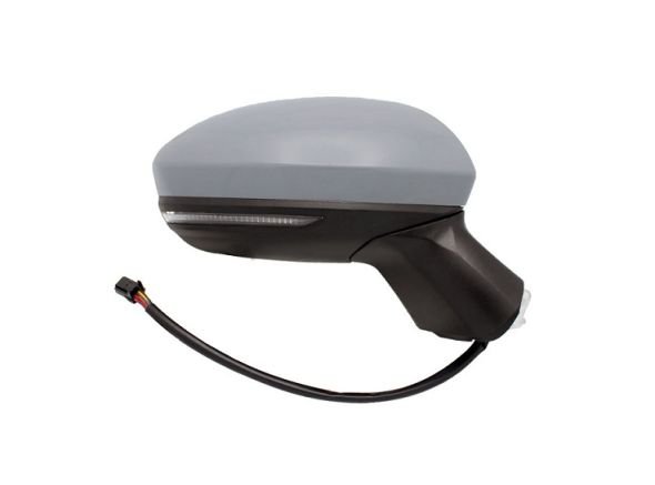 Accéder à la pièce Rétroviseur électrique droit, convexe, chauffant, apprêté, rabattable, avec feu clignotant, sonde (11 broches)