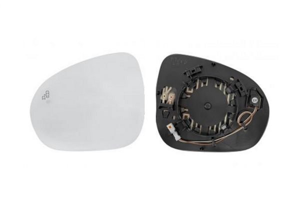 Accéder à la pièce Glace + support rétroviseur gauche chauffant BSD