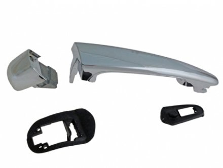 Accéder à la pièce Poignée avant/arrière chromé avec enjoliveur