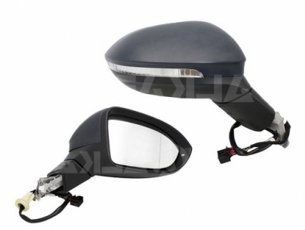 Accéder à la pièce rétroviseur droit électrique, chauffant + feu 