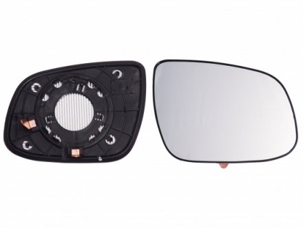 Accéder à la pièce Glace + support rétroviseur droite