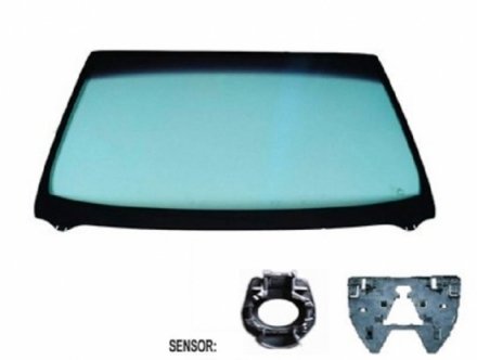 Accéder à la pièce Pare-brise teinté vert acoustique capteur + caméra