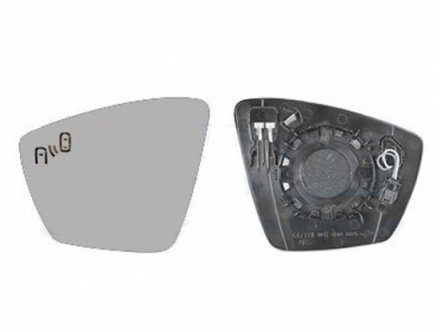 Accéder à la pièce Glace + support rétroviseur gauche chauffant électrochrome side