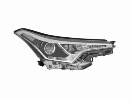 Accéder à la pièce Phare droit HIR2+LED