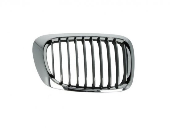 Accéder à la pièce Grille droite chromé noire [Coupé] 