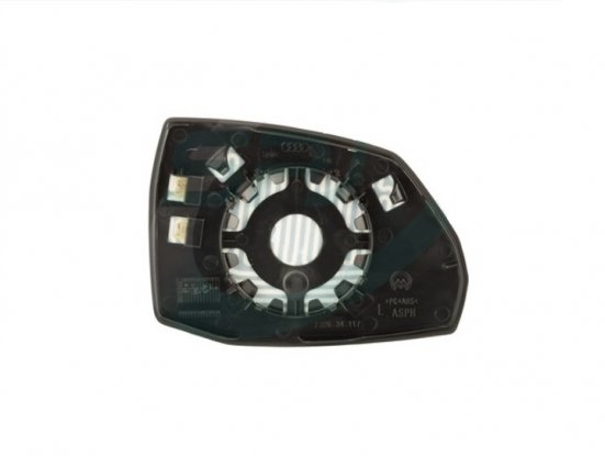 Glace + support rétroviseur gauche chauffant électrochrome grand angle) AUDI Q7 Asphérique (angle mort), dégivrante, electrochrome. Complète avec support. A clipser (montage identique à l'original).  Rétroviseurs  pour AUDI Q7  Glace + support rétroviseur gauche chauffant électrochrome grand angle) AUDI Q7 Asphérique (angle mort), dégivrante, electrochrome. Complète avec support. A clipser (montage identique à l'original).  Rétroviseurs  pour AUDI Q7