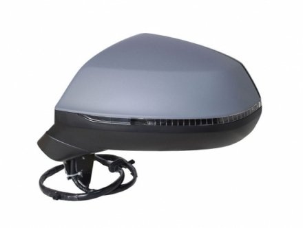 Accéder à la pièce Rétroviseur gauche électrique, chauffant, à peindre + feu + détecteur [grand angle]