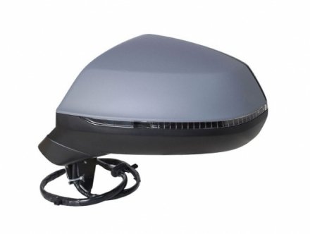 Accéder à la pièce Rétroviseur gauche électrique, chauffant, rabattable à peindre + feu + mémoire [grand angle]