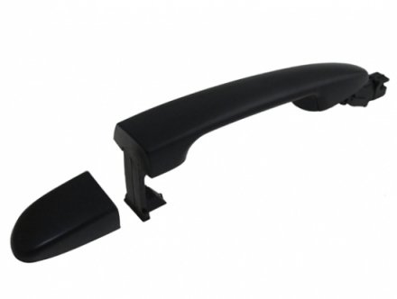 Accéder à la pièce Poignée avant/arrière gauche à peindre noire