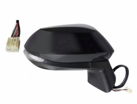 Accéder à la pièce Rétroviseur droit électrique, chauffant, convexe, apprêté, avec feu clignotant (6 broches)