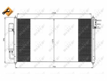 Accéder à la pièce Condenseur de climatisation 3.5
