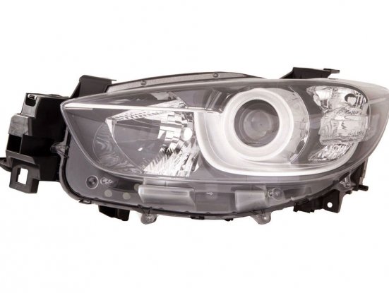 Phare gauche manuel et électrique H11 + HB3 MAZDA CX-5  Pour 1 lampe H11, 1 lampe HB3, 1 lampe PY21W et W5W. Réglage manuel et électrique.  pour MAZDA CX-5 Phare gauche manuel et électrique H11 + HB3 MAZDA CX-5  Pour 1 lampe H11, 1 lampe HB3, 1 lampe PY21W et W5W. Réglage manuel et électrique.  pour MAZDA CX-5