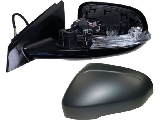 Rétroviseur gauche électrique, chauffant, à peindre, rabattable + repetiteur + sonde + feu courtoisie + memoire grand angle LED 14 fiches VOLVO V40  pour VOLVO V40 Rétroviseur gauche électrique, chauffant, à peindre, rabattable + repetiteur + sonde + feu courtoisie + memoire grand angle LED 14 fiches VOLVO V40  pour VOLVO V40