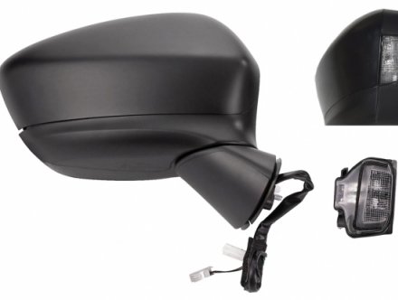 Accéder à la pièce Rétroviseur droit électrique, à peindre, chauffant, rabattable + feu [8 fiches]