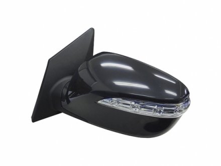 Accéder à la pièce Rétroviseur gauche électrique, noir brillant, à peindre, rabattable + clignotant