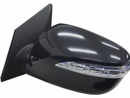 Accéder à la pièce Rétroviseur gauche électrique, chauffant, noir brillant, appreté, rabattable, avec feu clignotant