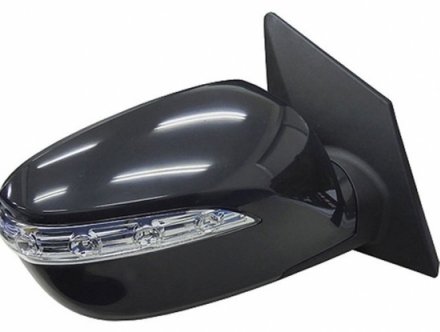 Accéder à la pièce Rétroviseur droit électrique, chauffant, noir brillant, à peindre, rabattable + clignotant