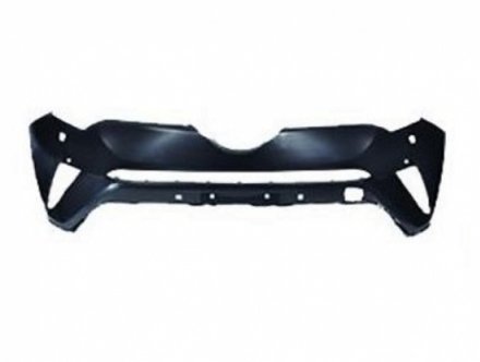 Accéder à la pièce Pare-chocs avant superieur noir lave-phares + 4 capteurs