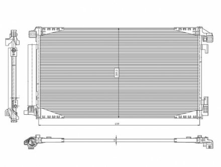 Accéder à la pièce Condenseur de climatisation 1.2L