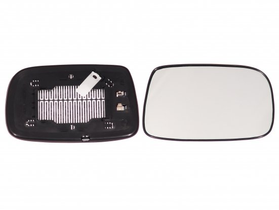 Accéder à la pièce Glace + support rétroviseur droit convexe chauffant