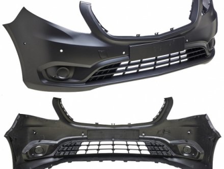 Accéder à la pièce Pare-chocs avant à peindre pour 6 capteurs [Vito]