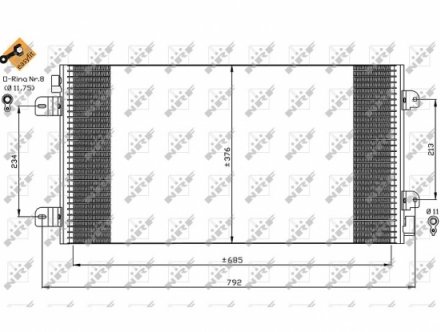 Accéder à la pièce Condenseur climatisation 1,9LDCI/2,2LDCI/2,5LDCI/3,0LDCI