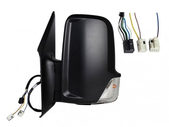 Accéder à la pièce Rétroviseur gauche électrique chauffant + feu [Bras court] 