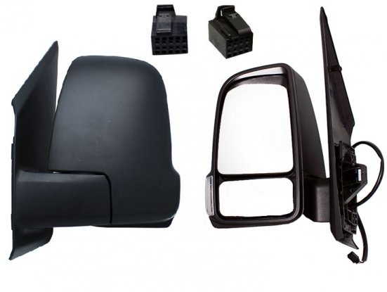 Accéder à la pièce Rétroviseur droit electrique chauffant + feu [Bras court]  