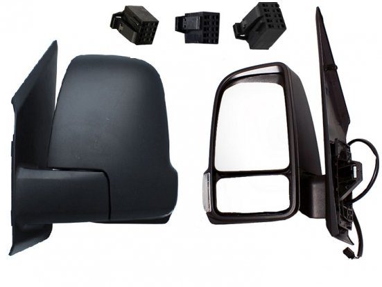 Accéder à la pièce Rétroviseur gauche electrique chauffant, rabattable + feu [Bras court] 