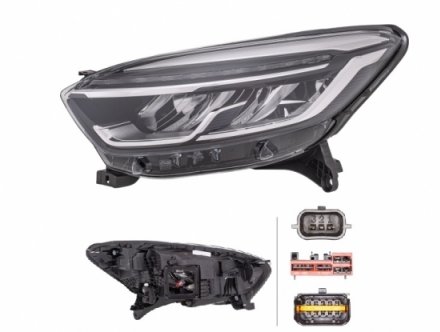 Accéder à la pièce Phare gauche LED [Hella]