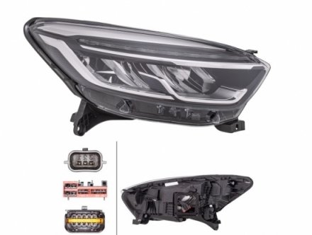 Accéder à la pièce Phare droit LED [Hella]