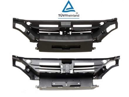 Accéder à la pièce Pare-chocs avant central noir