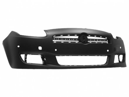 Accéder à la pièce Pare-chocs avant apprêté avec trous pour les capteurs