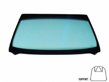 Accéder à la pièce Pare-brise teinté vert dégradé bleu athermique 