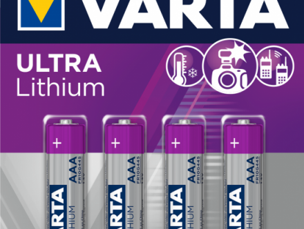 Accéder à la pièce Pack 4 piles Varta LR03 AAA Ultra Lithium