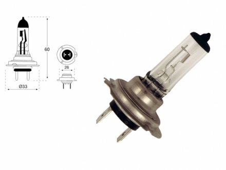 Accéder à la pièce Lampe H7 12V 55W (blister 1pc.)