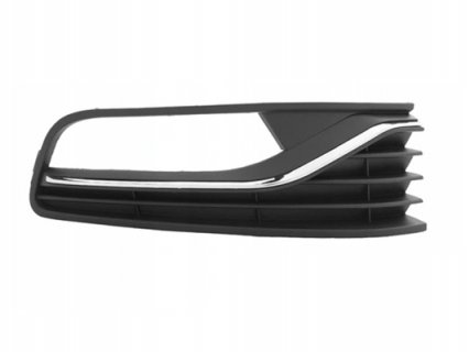 Accéder à la pièce Grille de pare-chocs avant droit avec trous pour antibrouillards et moulure chromée