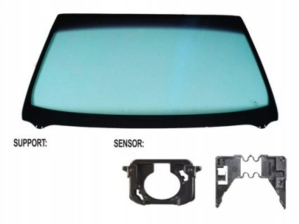 Accéder à la pièce Pare-brise teinté vert + capteur + caméra