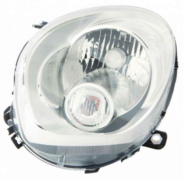 Accéder à la pièce Phare droit électrique blanc avec moteur H4