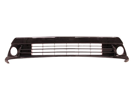 Accéder à la pièce Grille centrale pare-chocs avant noire + trous antibrouillards