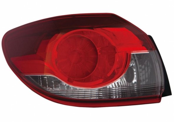 Accéder à la pièce Feu arrière extérieur gauche LED