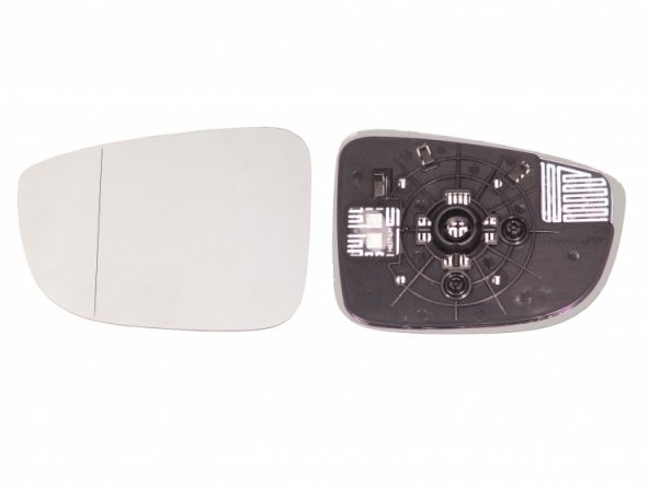 Accéder à la pièce Glace + support de rétroviseur gauche asphérique et chauffant