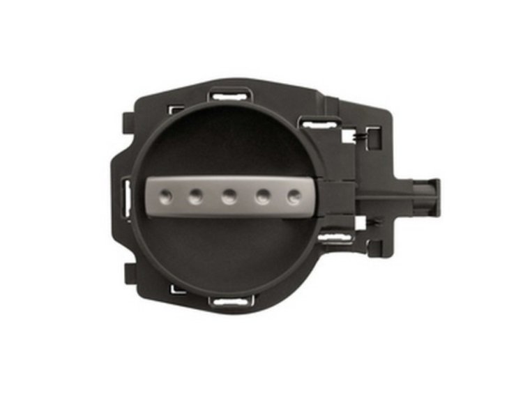 Accéder à la pièce Poignée intérieure droite avant/arrière avec levier argent et base noire