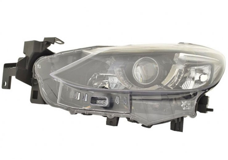 Accéder à la pièce Phare électrique gauche à LED avec moteur