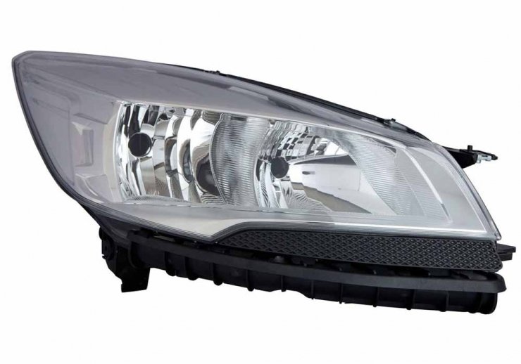 Phare électrique ou manuel droit avec moteur et feu de jour H7 + H15 pour FORD KUGA  pour FORD KUGA