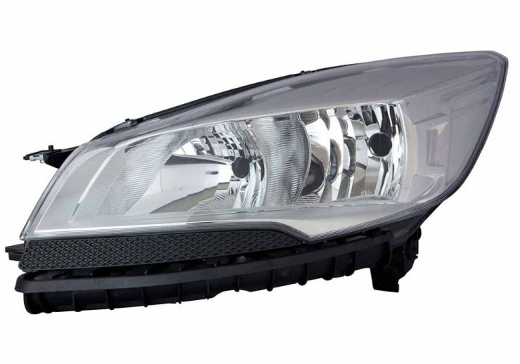 Phare manuel ou électrique gauche avec moteur et feu de jour H7 + H15 pour FORD KUGA  pour FORD KUGA